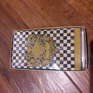 MACKENZIE-CHILDS💥New💥Boxed "Coat Of Arms" Napkins/Hand Towels